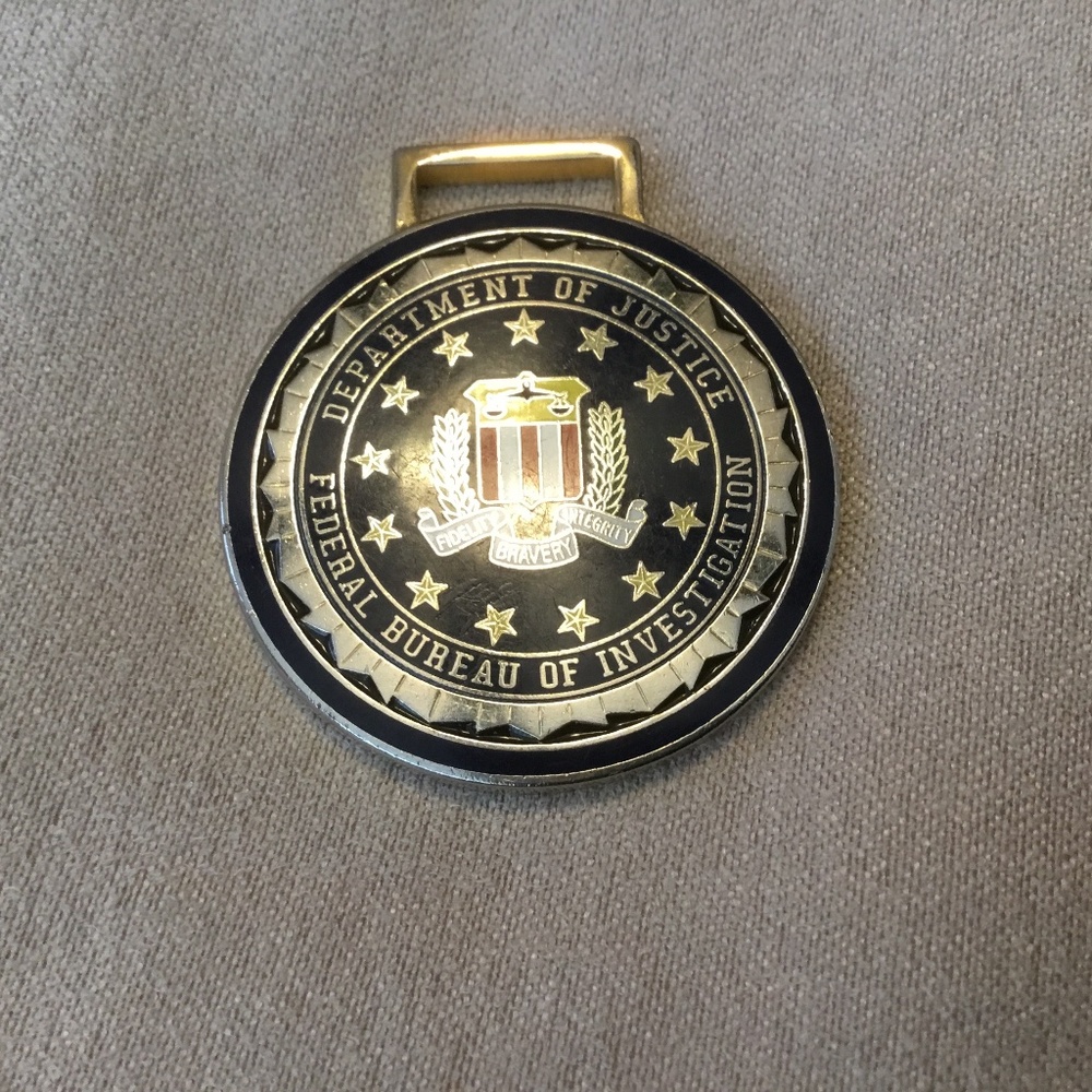 FBI Key Chain/Luggage Tag - Picture 7 of 10